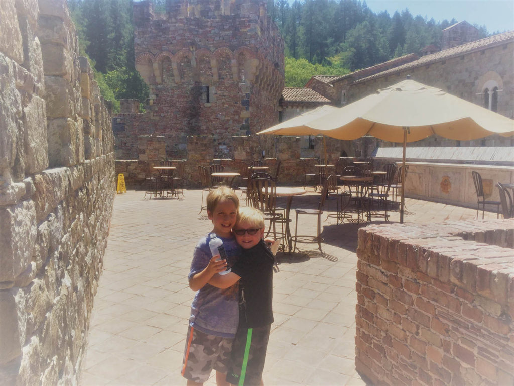 Napa wineries that appeal to kids: Castello di Amorosa