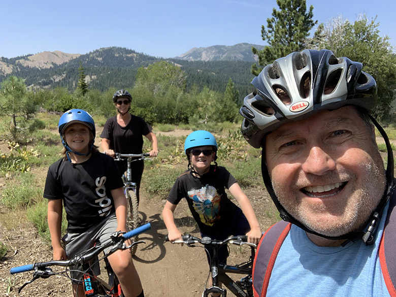 Mountain biking in Tahoe